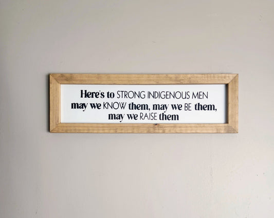 Strong Indigenous Men