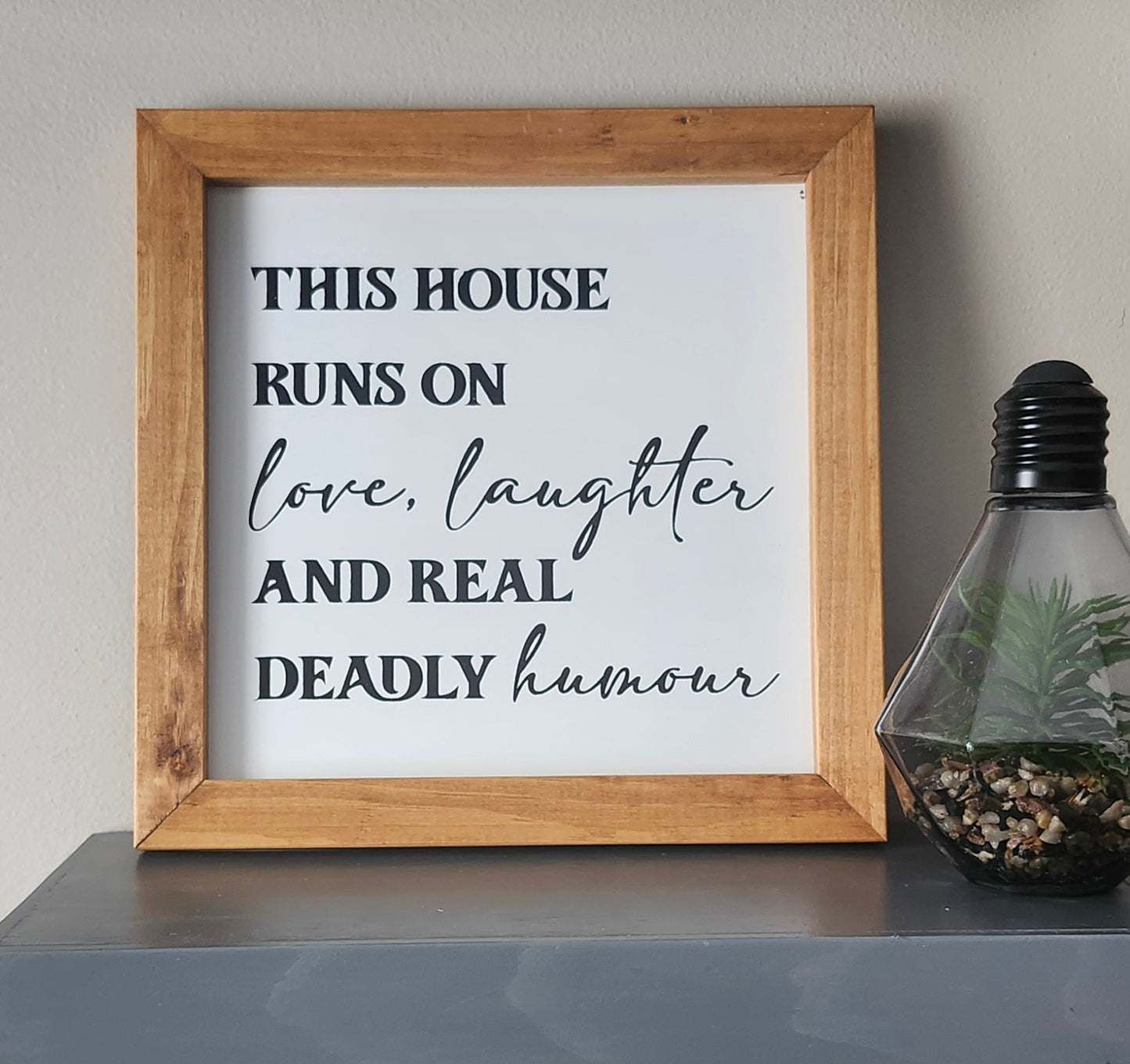 This House Runs on Deadly Humour