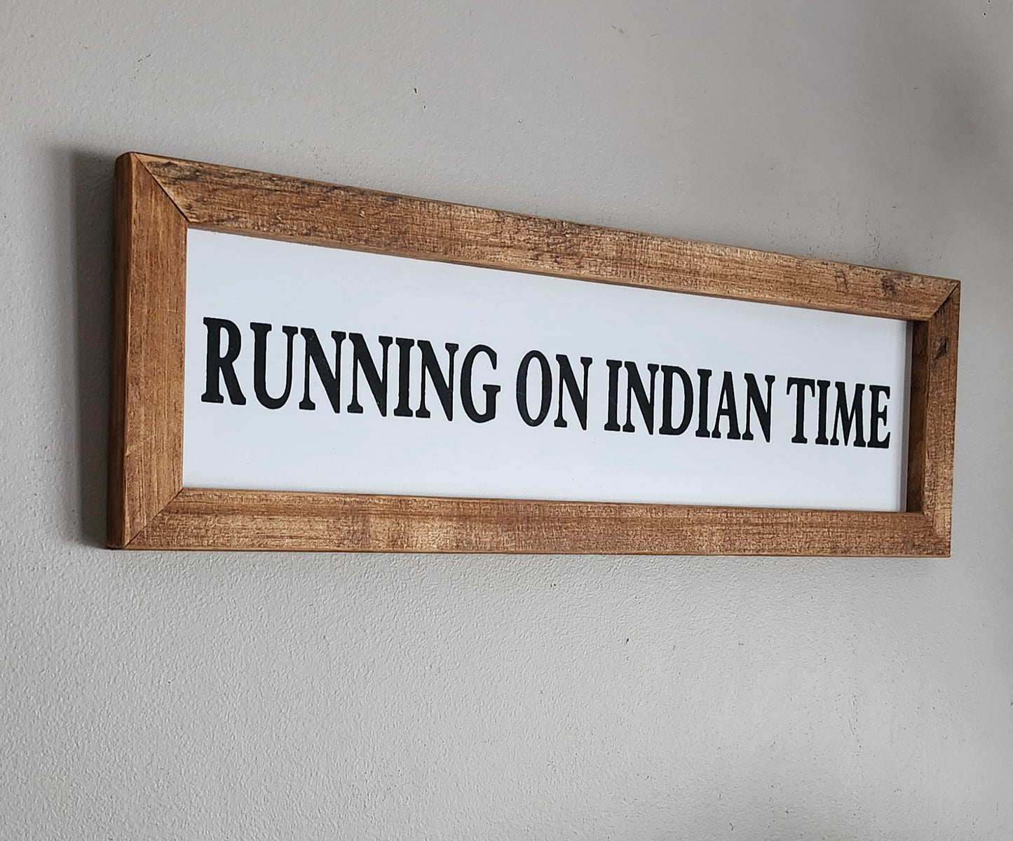 Running on Indian Time