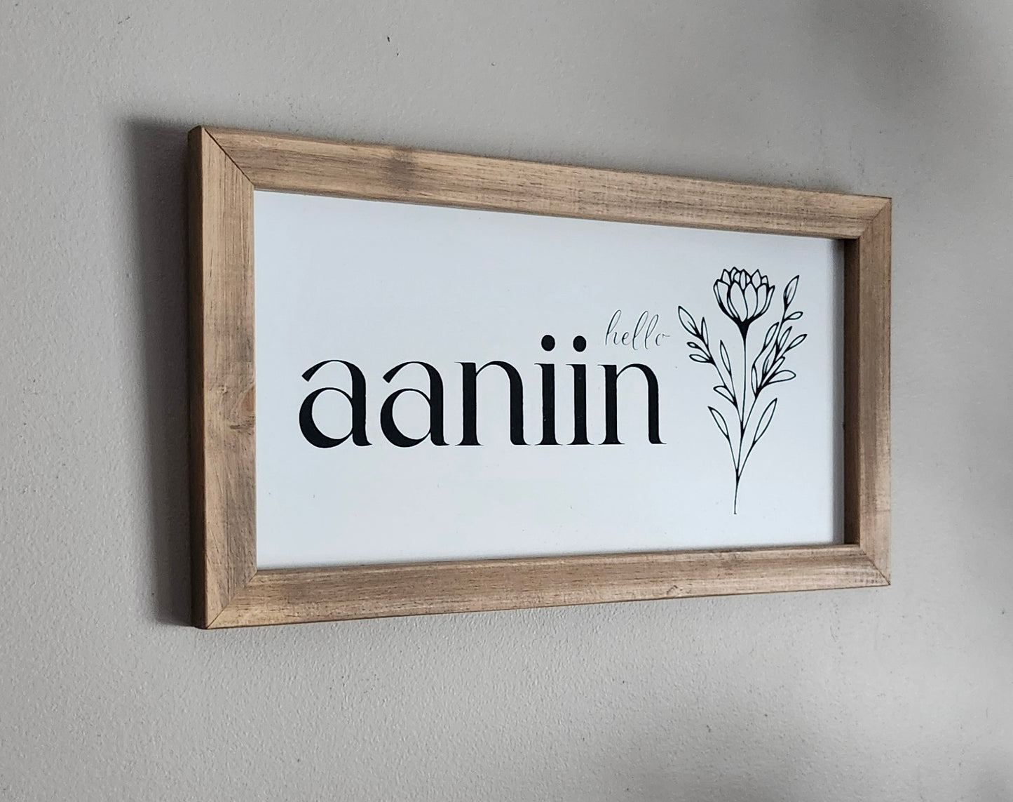 aaniin-hello (Anishinaabemowin)