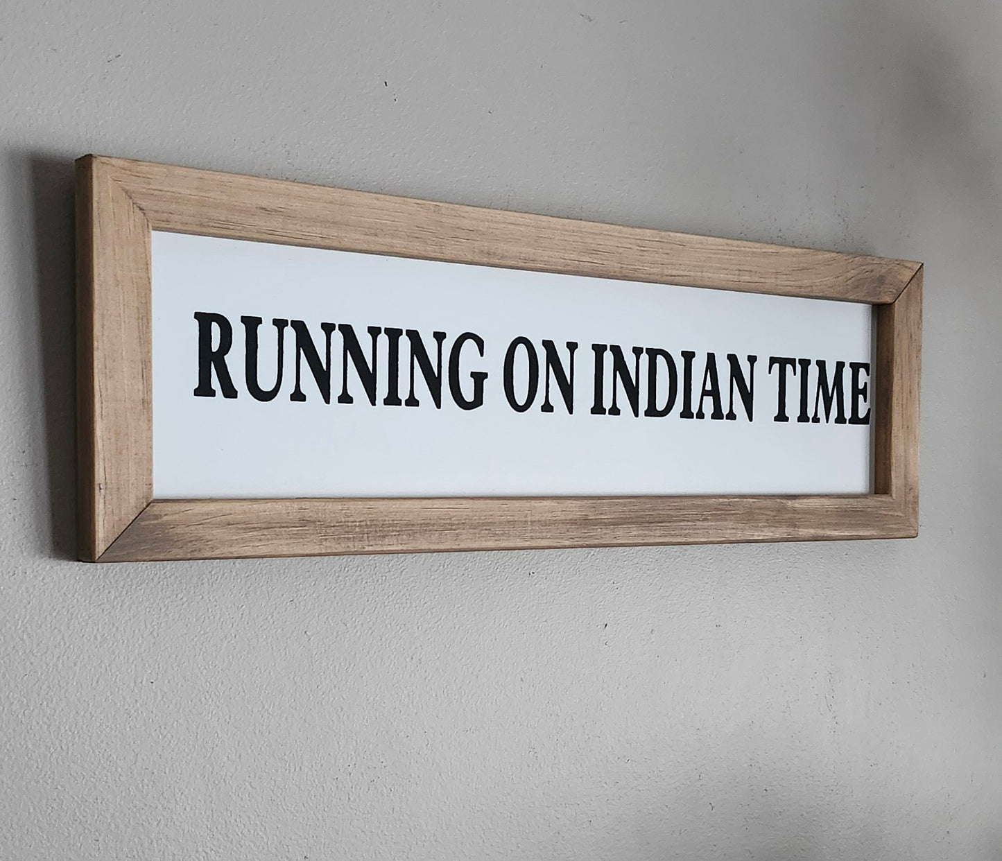 Running on Indian Time